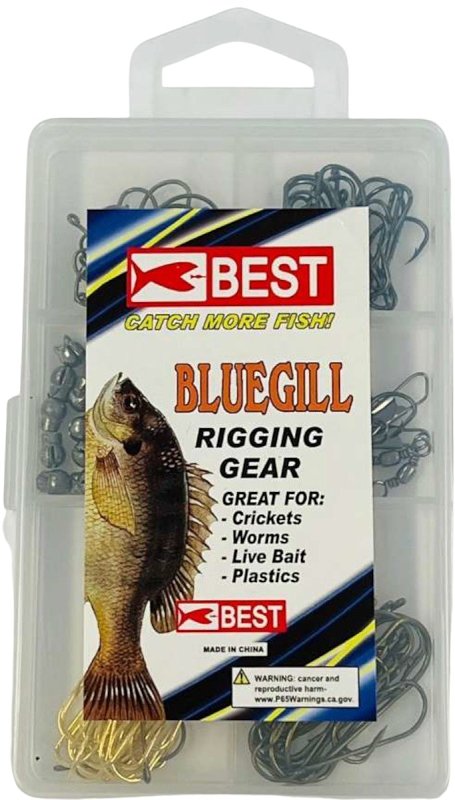 K&E STOPPER LURES Bluegill Species KIT/Assorted Sizes/Assorted Colors