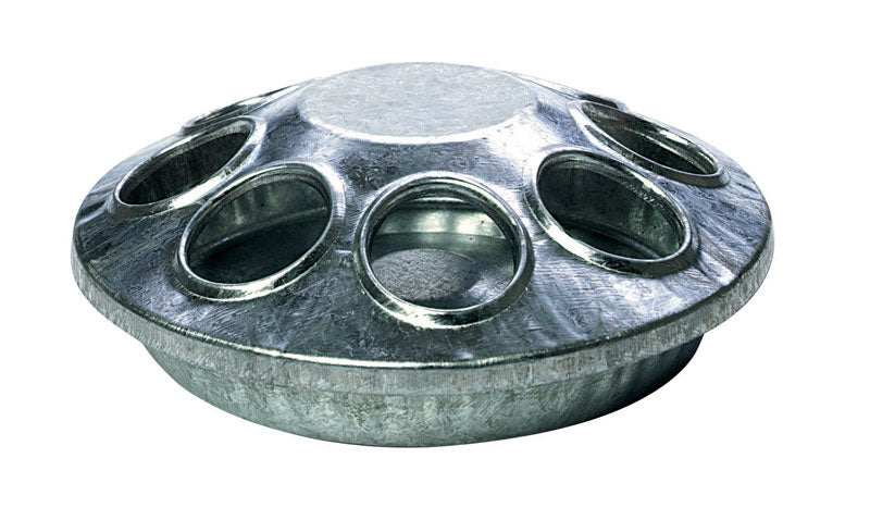 Little Giant Farm & Ag 9808 6" Round Poultry Feeder