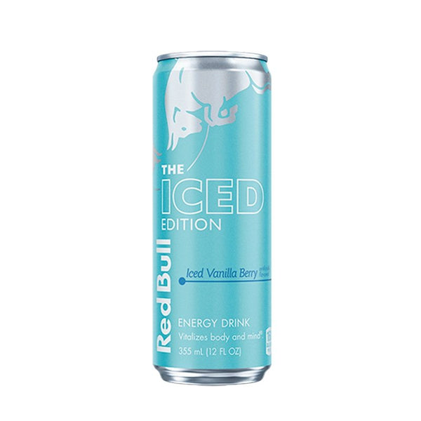 Red Bull Iced Edition Energy Drink, Iced Vanilla Berry, 12 fl. oz. can, with 114mg Caffeine, Taurine & B Vitamins RB248898