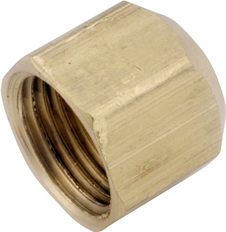 Anderson Metals 754040-08 1/2" Brass Flare Cap