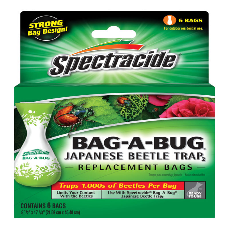 SPECTRACIDE Bag-A-Bug Japanese Beetle Trap Bags (Replacement Bags Only)
