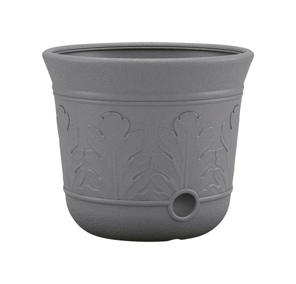 Suncast 300 Foot Heavy Duty 5 Gallon Decorative Plastic Hose Pot for Expandable and Lightweight Hoses, Ideal for Garden, Patio and Backyard Use CPLHPL100