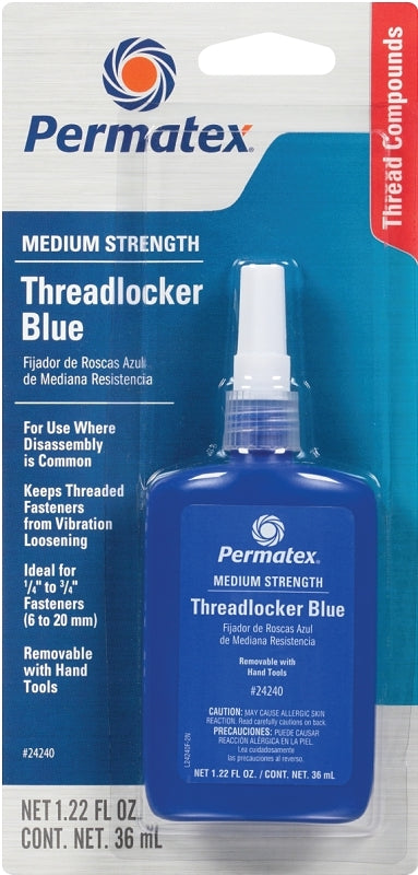 Permatex 24242 BLUE MEDIUM STRENGTH THREADLOCKER 36ML 24240