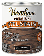 Varathane 358173 Gel Stain, Briar Smoke, Liquid, 1 qt