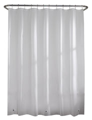Zenna Home LPRMFRL Shower Curtain Liner, frosty