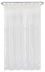 Zenna Home LPSMKKL Shower Curtain Liner, clear