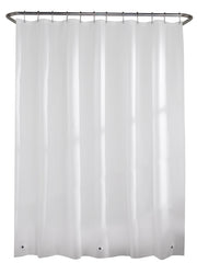 Zenna Home LPRMWWL Shower Curtain Liner, white