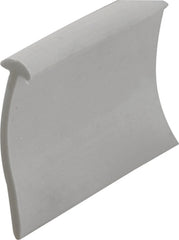 Prime-Line M 6230 Shower Door Bottom Seal, 36 inch, Half Round, Black, Gray