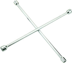 Mintcraft ProSource JL-AT-TGCW10123L Lug Wrench, Hex Socket, 11/16, 3/4, 13/16 and 7/8 in Socket, 20 in L, Carbon Steel