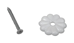 United States Hardware US Hardware RV Rosette Button 1 pk D-138B