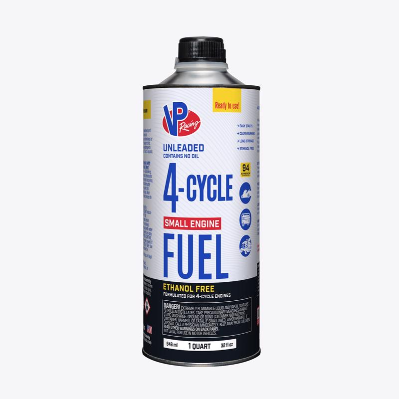 VP Racing Fuels 6205 SEF 4 Cycle Unleaded Fuel, Contains No Oil, 1 Quart