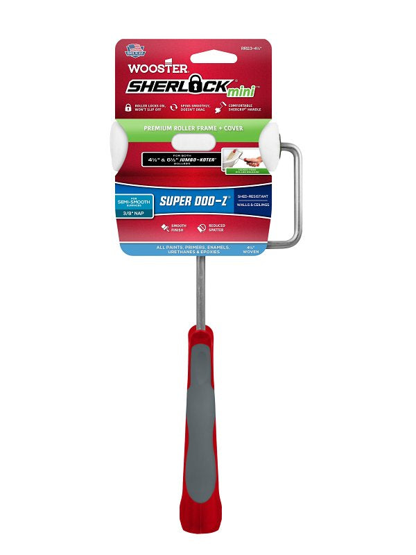 Wooster Brush RR113-4 1/2 Jumbo-Koter Super/Doo-Z Frame and Cover, 4.5 Inch