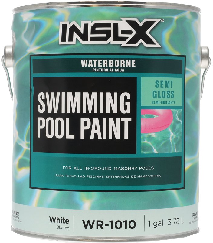 INSL-X PRODUCTS WR1010092-01 Gallon White Water Pool Paint