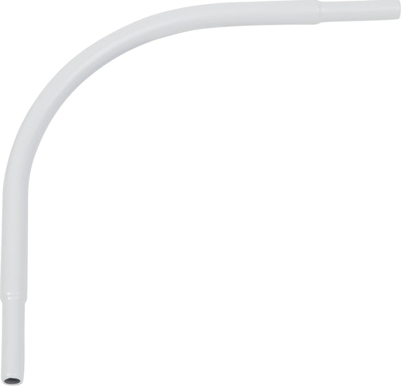 CLOSETMAID 25633 Steel Corner Round Bar, 3/4" x 10-1/4" x 10-1/4", White
