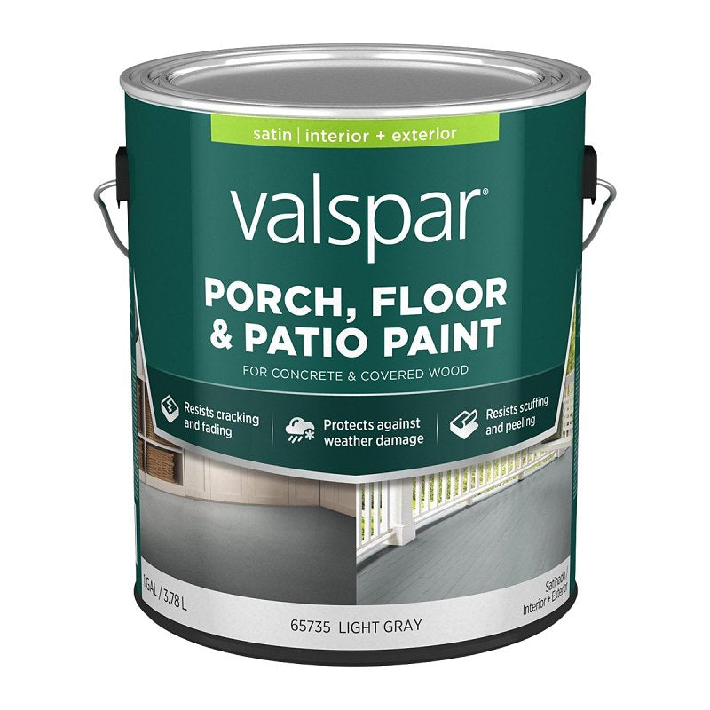 Valspar 1-Gallon Latex Floor Paint Light Gray 009.0065735.007