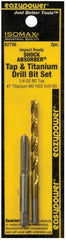 Eazypower 82736 Shock Absorber 1/4-20 UNC tap and drill set, HSS