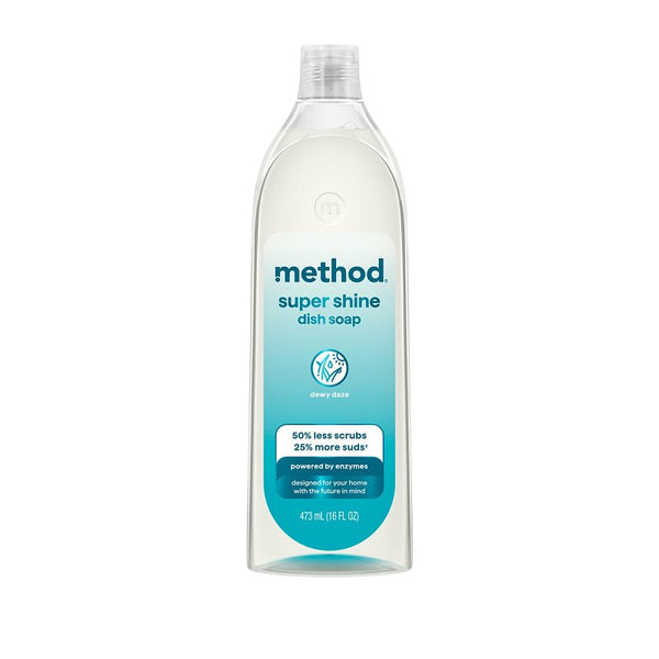 method Super Shine Liquid Dish Soap, Dewy Daze Scented, 16 fl oz 11297