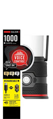Coast EAL35R Camping Lantern, Alkaline, Zithion Battery, LED Lamp, 1000 lm, 16 hr Max Runtime, Space Black