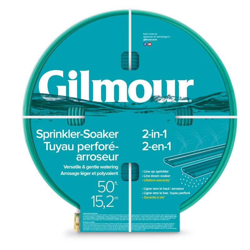 Gilmour SPRINKLR/Soaker Hose 50'