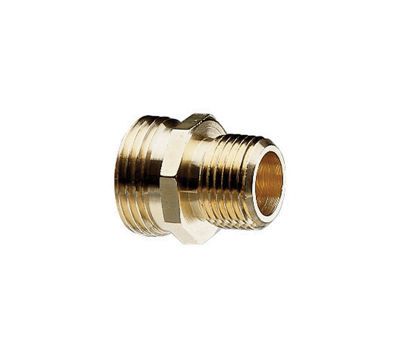 Gilmour 3/4-Inch Brass Double Male Hose Connector 7MH5MP