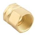 Gilmour 807764-1001 Double Female Swivel Brass Connector, Gold
