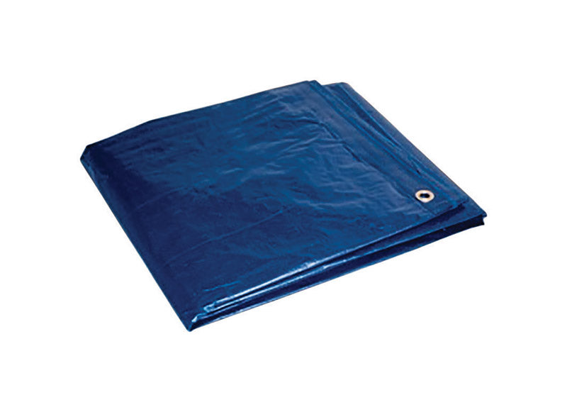 6' x 8' Foremost Tarp 80068 Blue Cut Size Blue 5-Mil Tarp