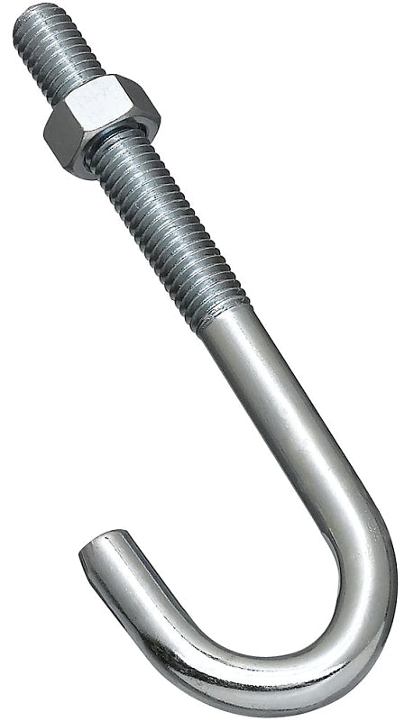 National Hardware N232-975 2195BC J Bolt in Zinc plated,1/2" x 6"