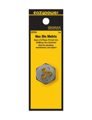 EAZYPOWER 82745 4mm x 0.75, Metric, 1", Hex Die