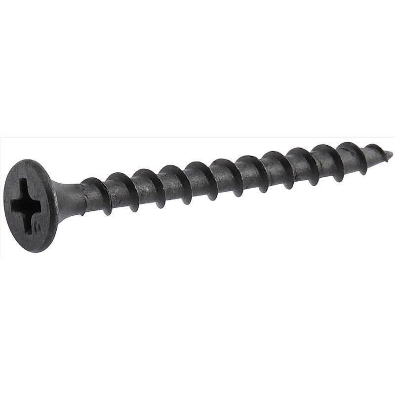 The Hillman Group Drywall Screws No. 6 X 1-1/4 '' Black Phosphate Coated Phillips Coarse Steel