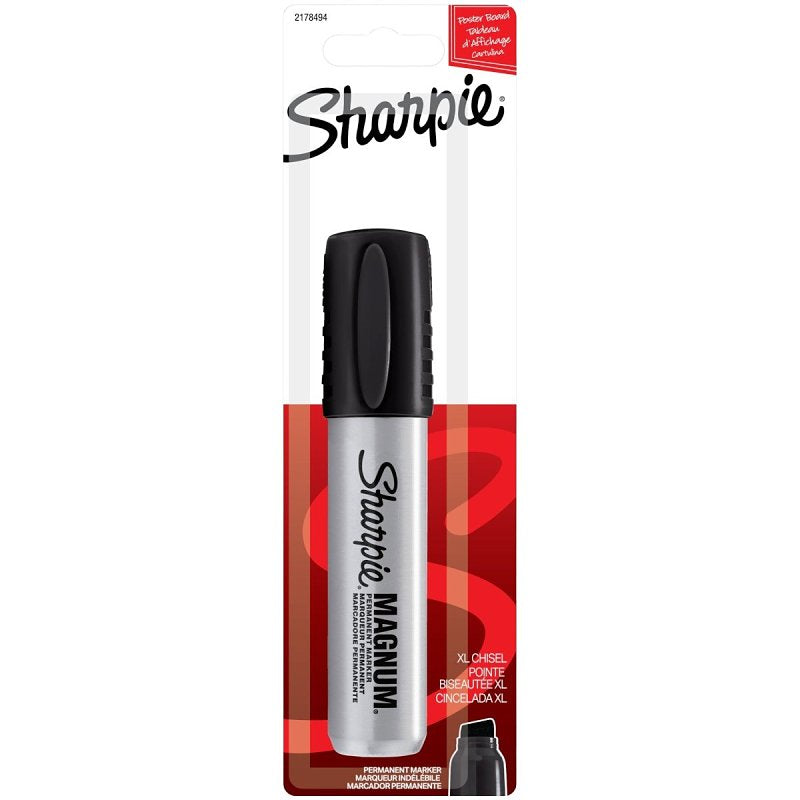 Sharpie Magnum Permanent Markers black [PACK OF 6 ]