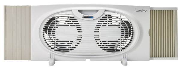 Lasko Twin Window Fan, White W07350