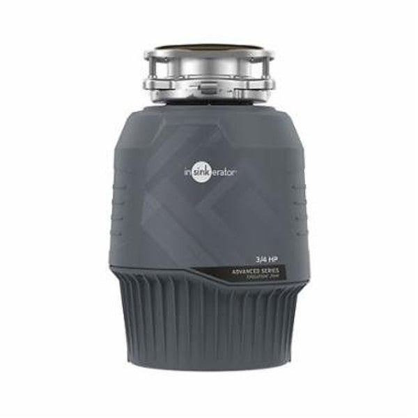 InSinkErator EVOLUTION 0.75HP 3/4 HP, Advanced Series EZ Connect Continuous Feed Food Waste Garbage Disposal, Gray 80021-ISE
