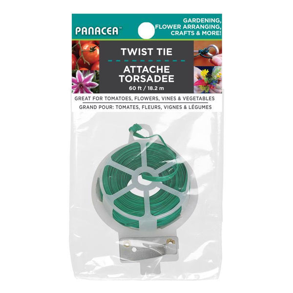 Panacea 89791 Wrapped Metal Twist Tie with Dispenser 89791A