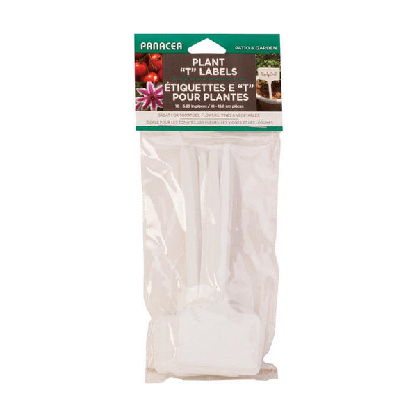 Panacea 6in Plant T Labels - 10/Pk 86843A
