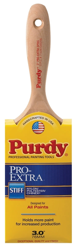Purdy 144380730 Pro-Extra Sprig Flat Trim Paint Brush, 3 inch