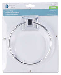 Boston Harbor CSC 8586-3L Manhattan Towel Ring Chrome