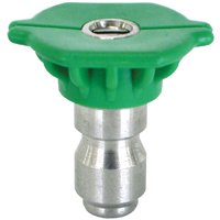 Valley Industries PK-85226030 Pressure Washer Spray Nozzle Tips - 25 Degree, 30 Orifice, Green