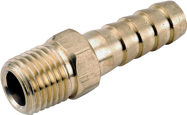 Anderson Metals 757001-0606 3/8-Inch by 3/8-Inch Low Lead Male Hose Barb, Brass