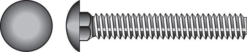 Hillman Carriage Bolt 1/2 " - 13 X 5-1/2 " Grade 2 Coarse Round Head