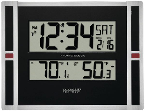 La Crosse Technology Indoor/Outdoor Thermometer & Atomic Clock (513-149)