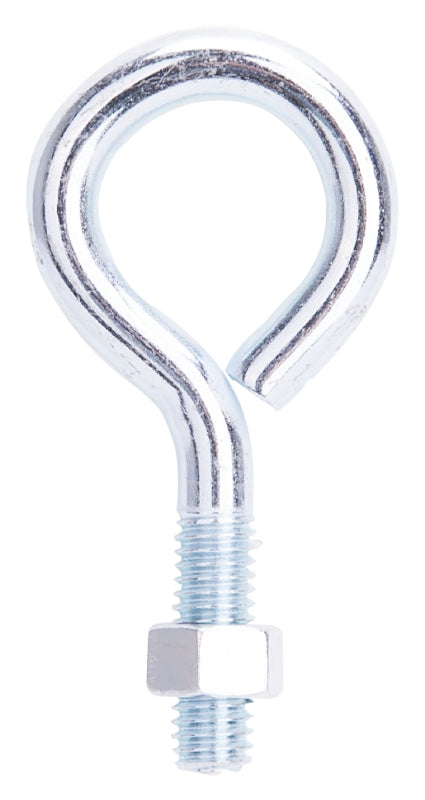 MINTCRAFT LR281 Zinc Eye Bolt with Nut, 3/8 x 3-3/16-Inch