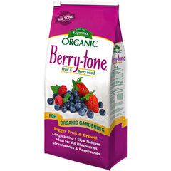 Espoma Organic Berry-Tone 4-3-4 Natural & Organic Fertilizer and Plant Food for All Berries. 4 lb. Bag. Use for Planting & Feeding to Promote Bountiful Harvest BR4