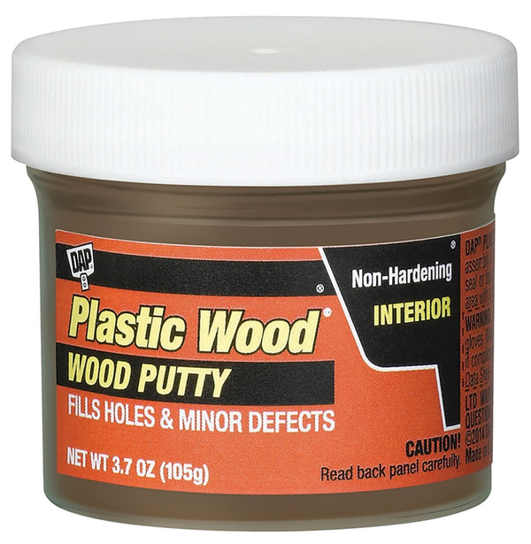 DAP 7079821251 Lt 3.7 Finishing Putty, 3.7 oz, Light Walnut