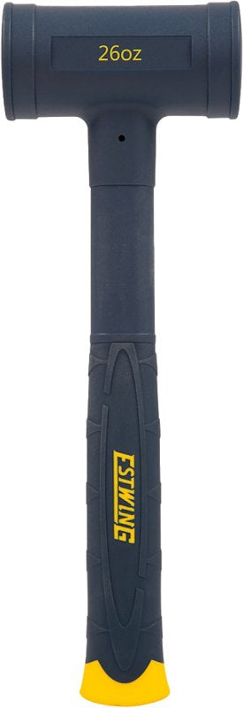 ESTWING Dead Blow Hammer - 26 oz Mallet with No-Mar Polyurethane & Cushion Grip Handle - CCD26