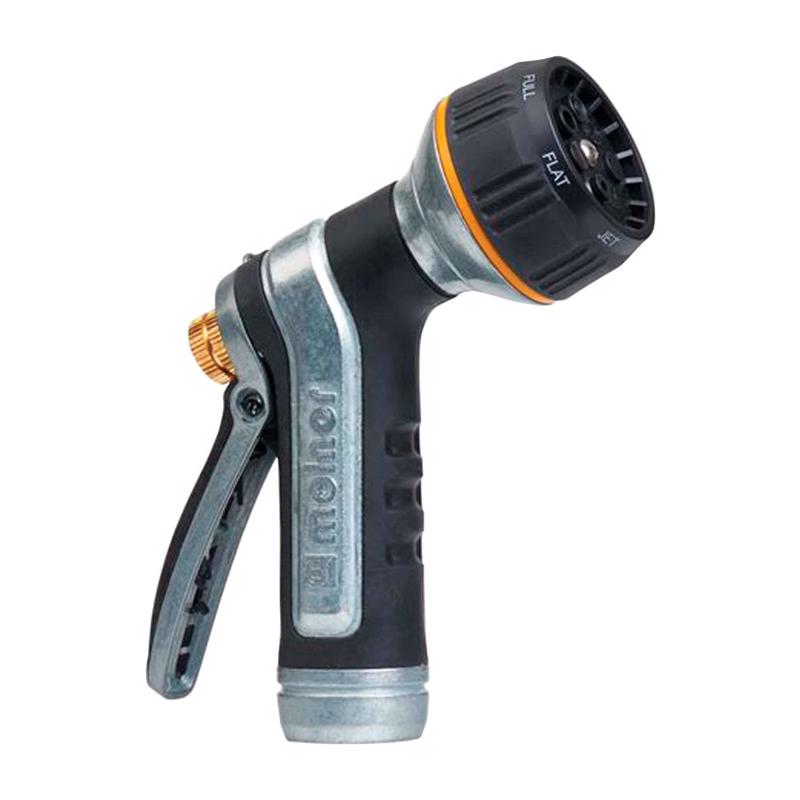 Melnor XT451 Heavyweight Metal 7-Pattern Nozzle, 1-(1 Pack), Basic