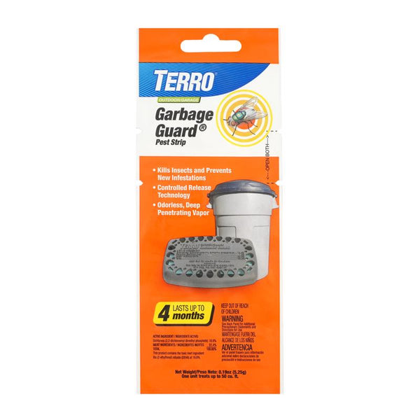 TERRO T800 Garbage Guard Trash Can Insect Killer - Kills Flies, Maggots, Roaches, Beetles, and Other Insects T801