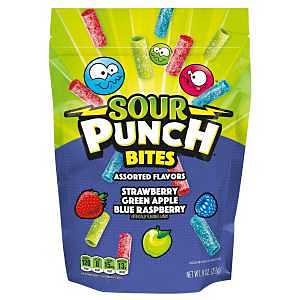 Sour Punch, Assorted Flavors Candy, 9 Ounce