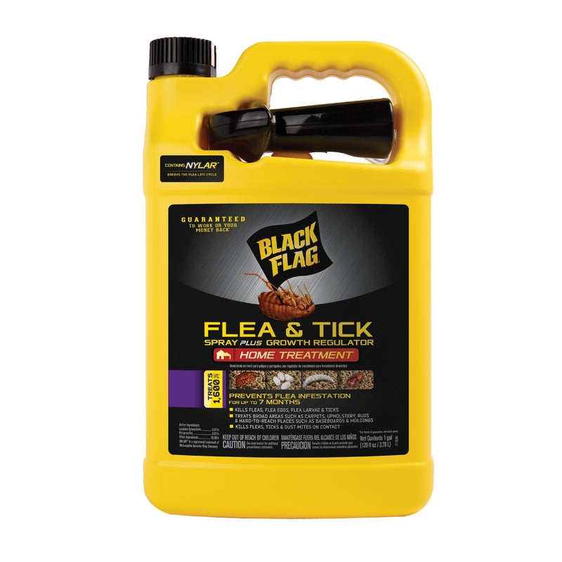 Black Flag Extreme Flea Killer Plus Growth Regulator RTU for Insects, 1-gal, 128 Oz