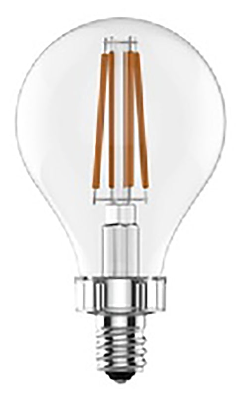 G E LIGHTING 24309 LED4DA15CACG-2BT 5.5W Clear Ceiling Fan LED Light Bulb, 2 Pack