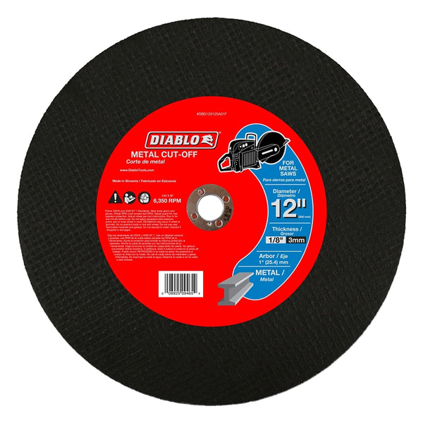 Diablo Freud DB 12X1/8X1IN Metal HISPEED CO DBD120125A01F